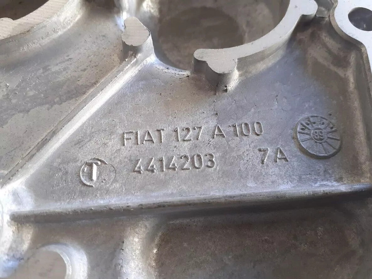 Transmission Housing Cover fits Fiat Panda 4x2 2WD 4414203 Genuine View Lower