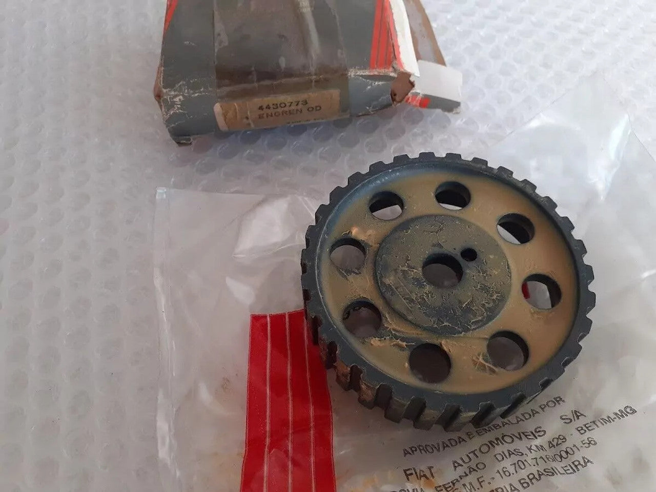 Timing Belt Pulley Gear Sprocket fits Fiat Uno Fiorino Mille Lancia Y10 4430773 View Rear