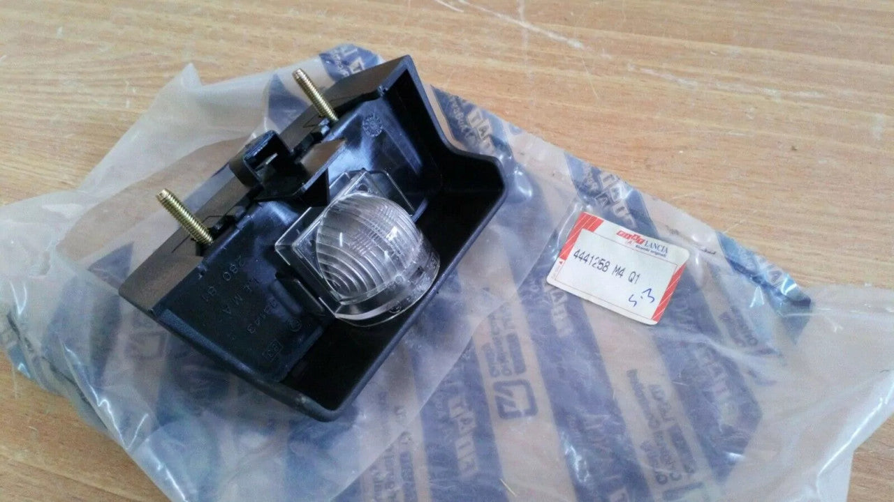 License Plate Light fits Fiat Ducato Talento 4441258 Genuine View Front