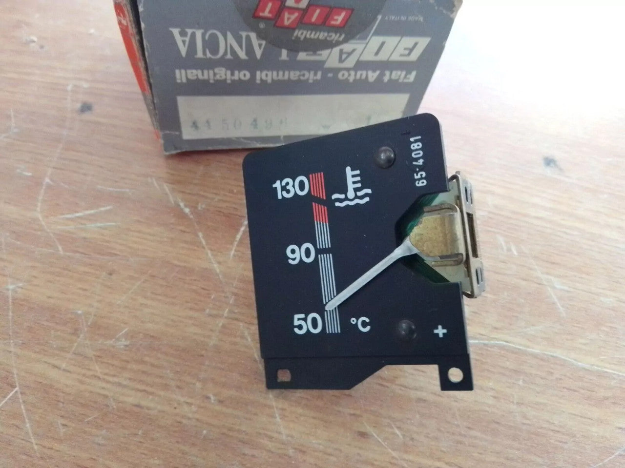 Water Temperature Gauge fits Fiat Ritmo 4450496 Genuine View Front