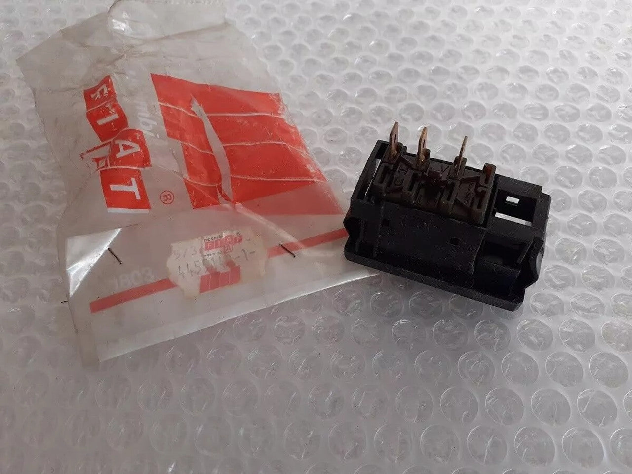 HVAC Heater Fan Switch fits Fiat Ritmo 4455140 Genuine View Rear