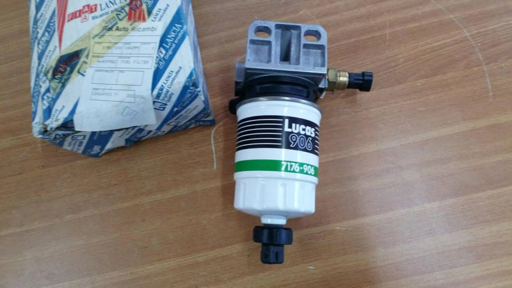 Fuel Filter with Base fits Fiat Palio Punto Siena Diesel 46409922 Genuine View Right
