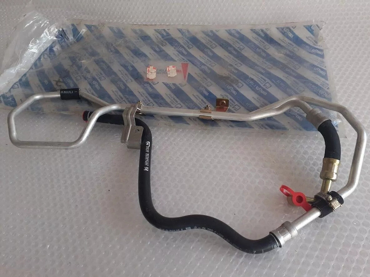 Power Steering Hose Pipe fits Fiat Brava Bravo Marea 46475621 Genuine 46457401 View Front