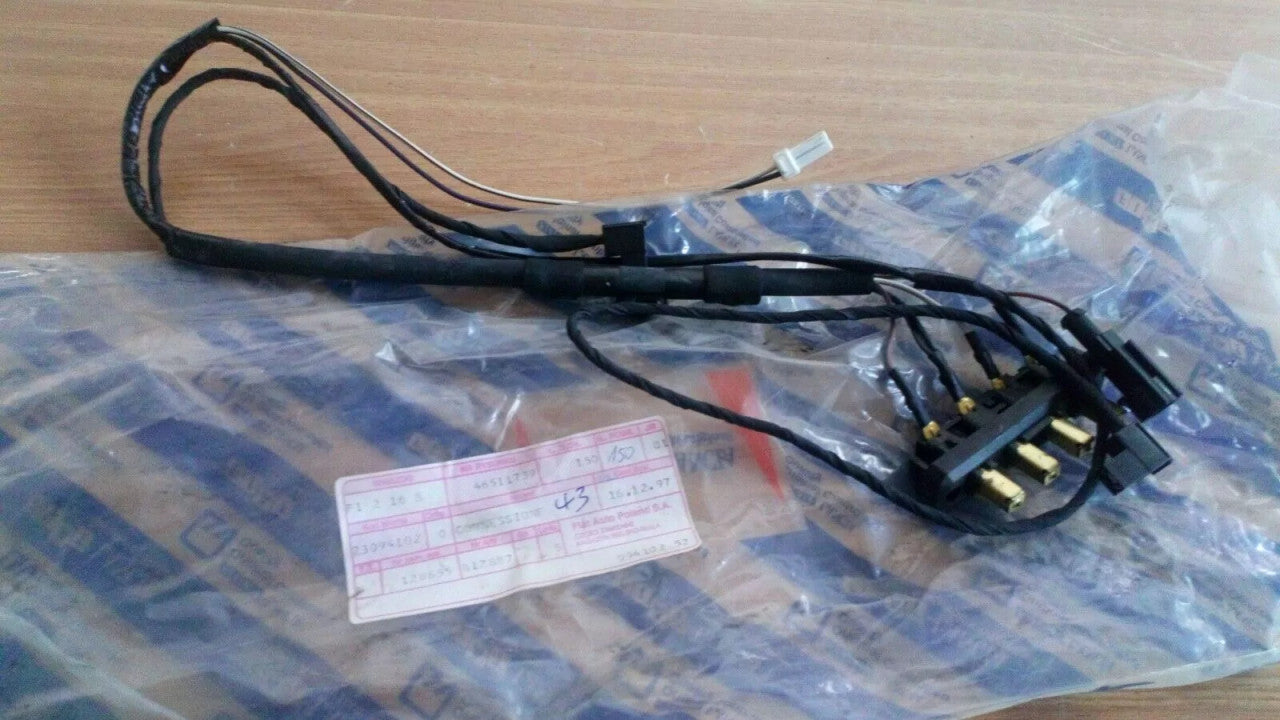 Wiper Rear Wiring Cables Harness fits Fiat Seicento 46511739 Genuine View Right