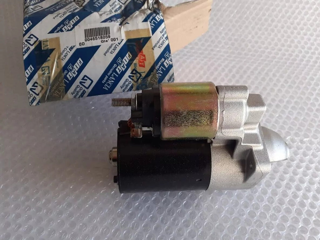 Starter Motor fits Fiat Palio Punto Siena Lancia Y 46518059 Genuine View Front