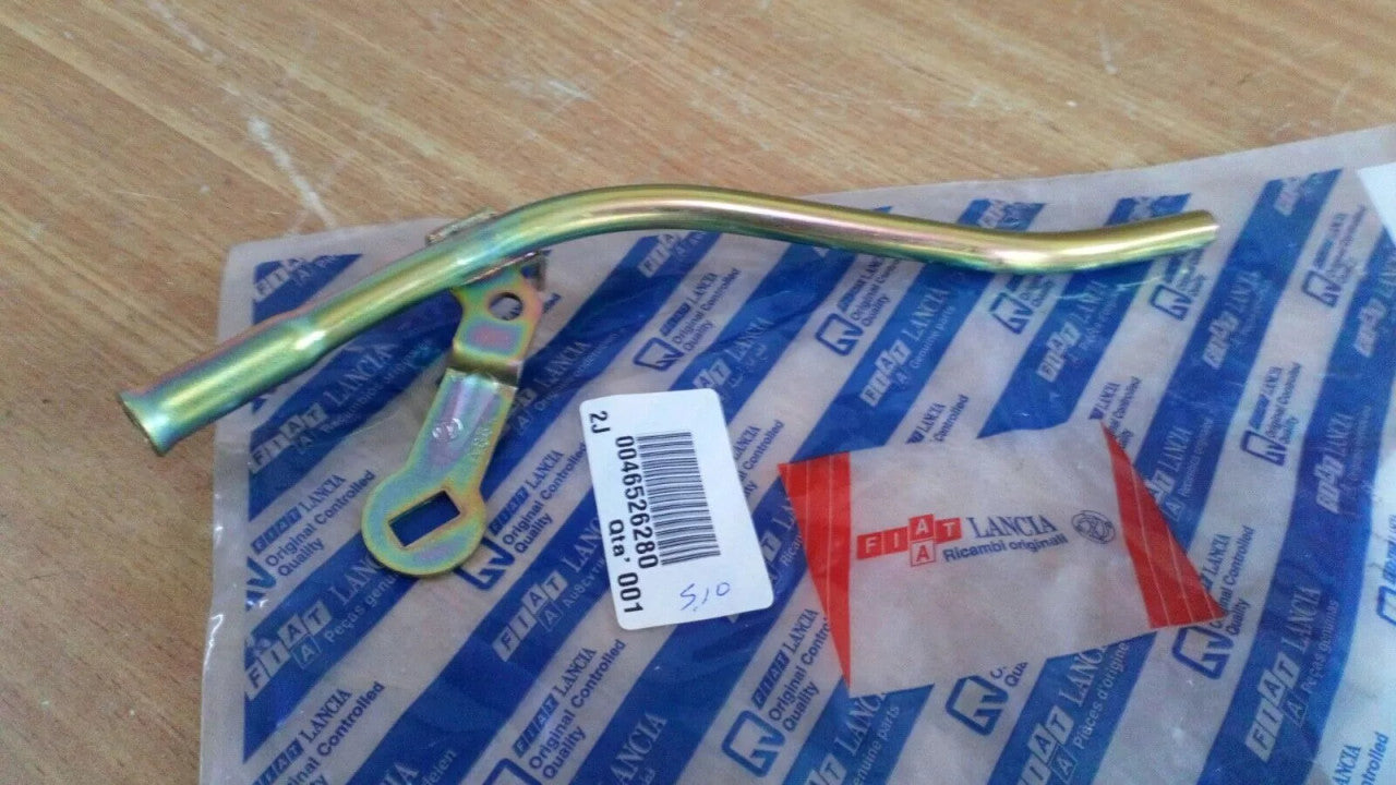Oil Dipstick Tube fits Fiat Panda Punto 500 Siena Stilo Lancia Musa 46526280 View Rear
