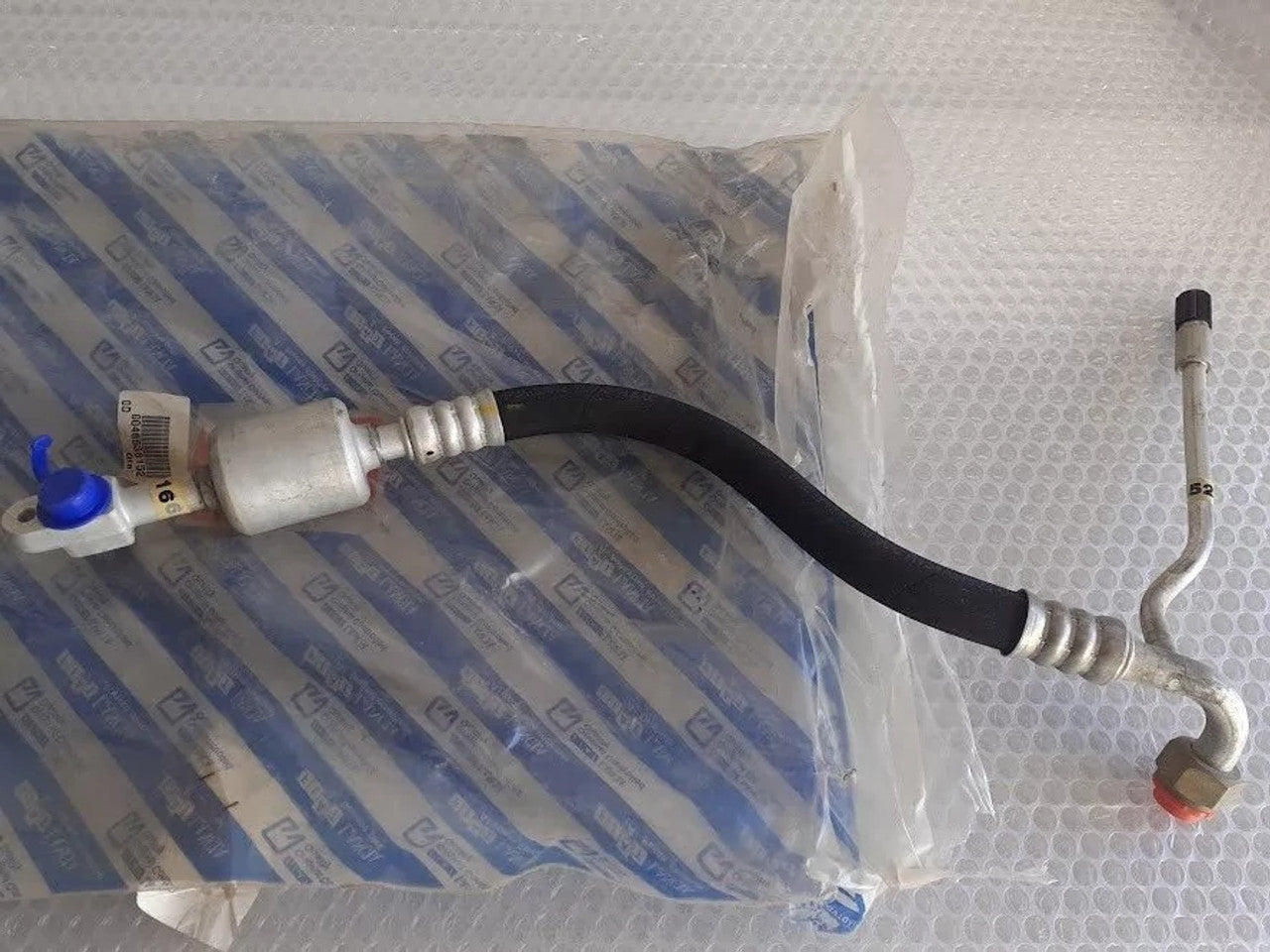 Air Condition Hose fits Fiat Punto 46538152 Genuine View Rear