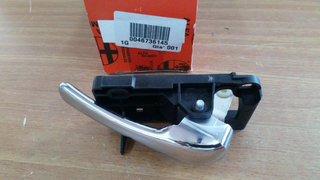 Interior Door Handle Front Right fits Alfa Romeo 147 GT 46736145 Genuine View Rear