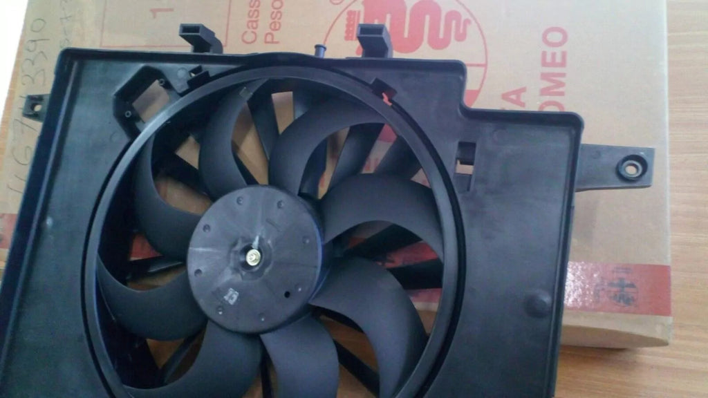 Fan Shroud Motor Assembly fits Alfa Romeo 147 46743390 Genuine View Left