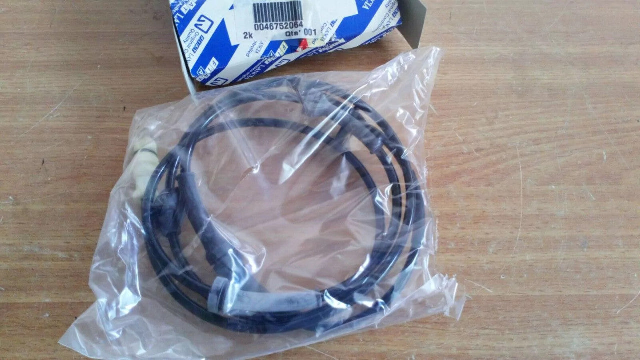 ABS Speed Sensor Rear Left fits Fiat Punto 46752064 Genuine View Front