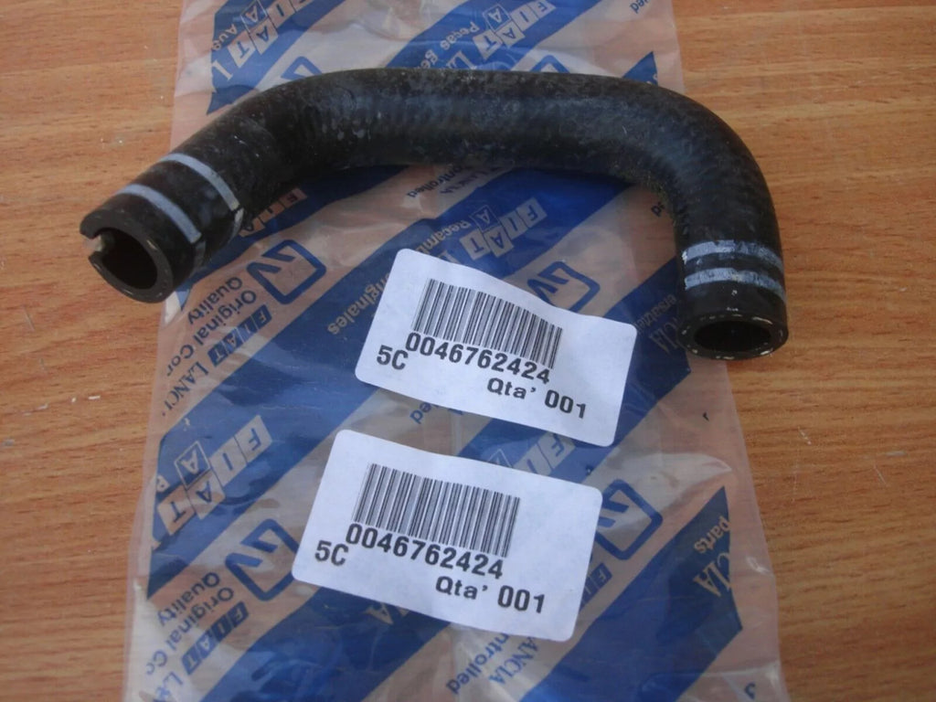 Heater Hose fits Fiat Punto Palio 46762424 Genuine View Front