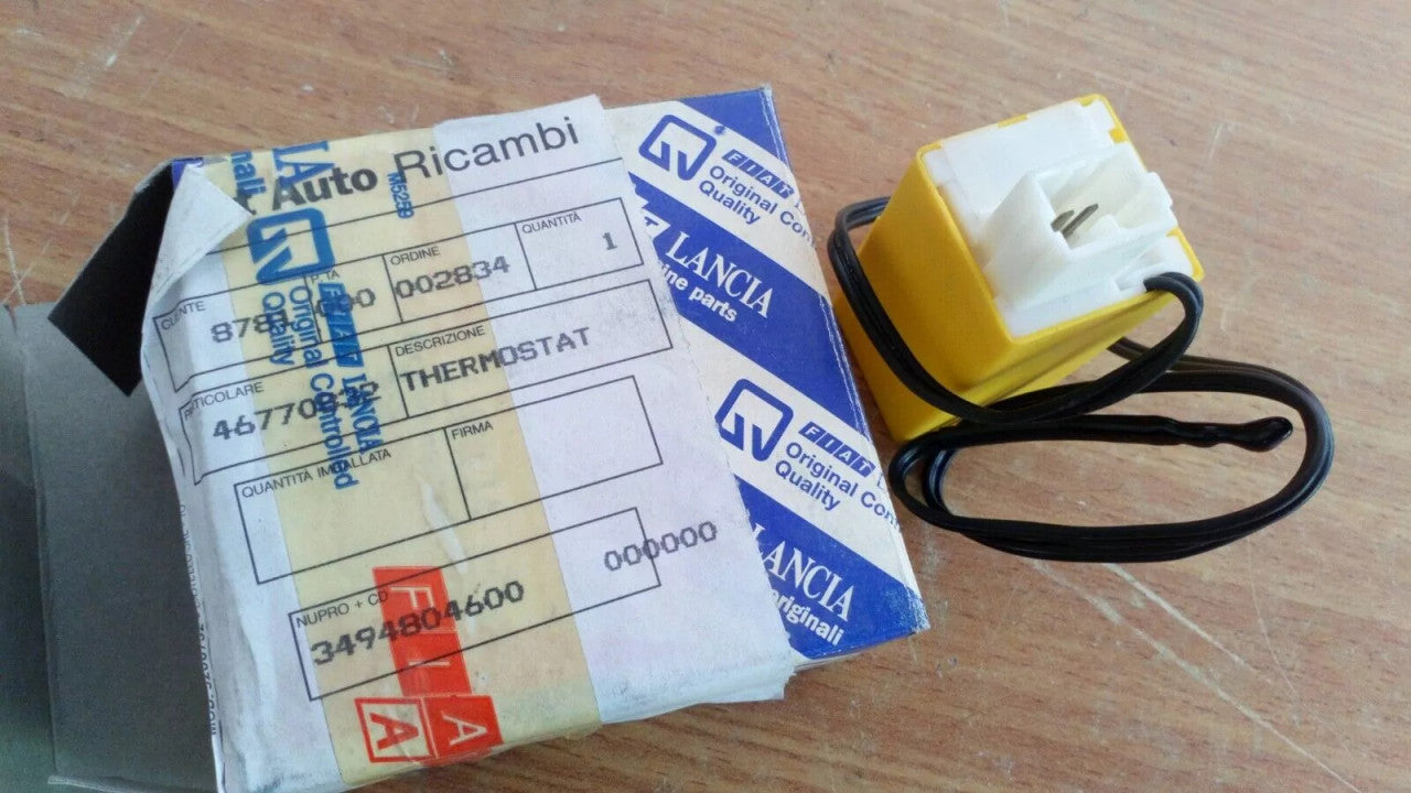 Air Condition Thermostat Temperature Sensor fits Fiat Punto 46770832 Genuine View Front