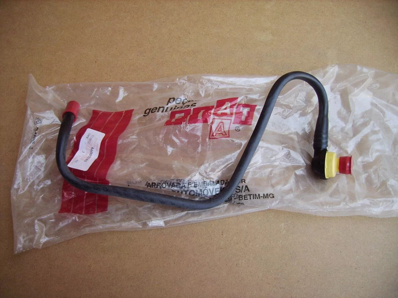 Brake Master Cylinder Line Pipe fits Fiat Palio Siena 46803240 Genuine View Rear
