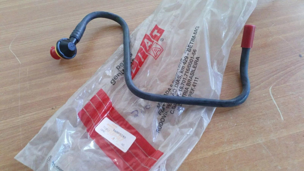Brake Master Cylinder Line Pipe fits Fiat Palio Siena 46803240 Genuine View Left