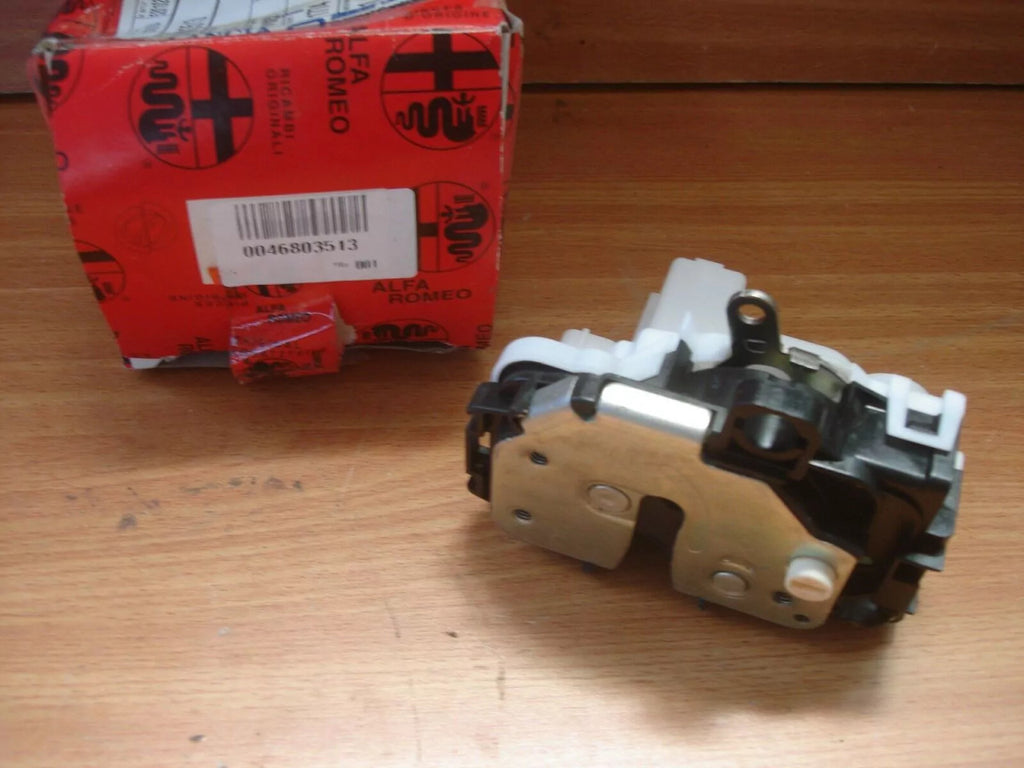 Door Lock Rear Right fits Fiat Panda 46803513 Genuine View Front