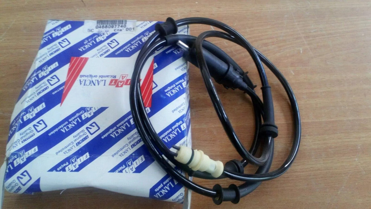 ABS Speed Sensor Rear Left fits Fiat Ducato 46809774 Genuine View Front