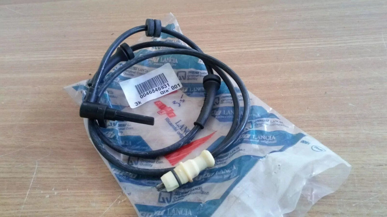 ABS Speed Sensor Front Left fits Fiat Punto 46846931 Genuine View Front