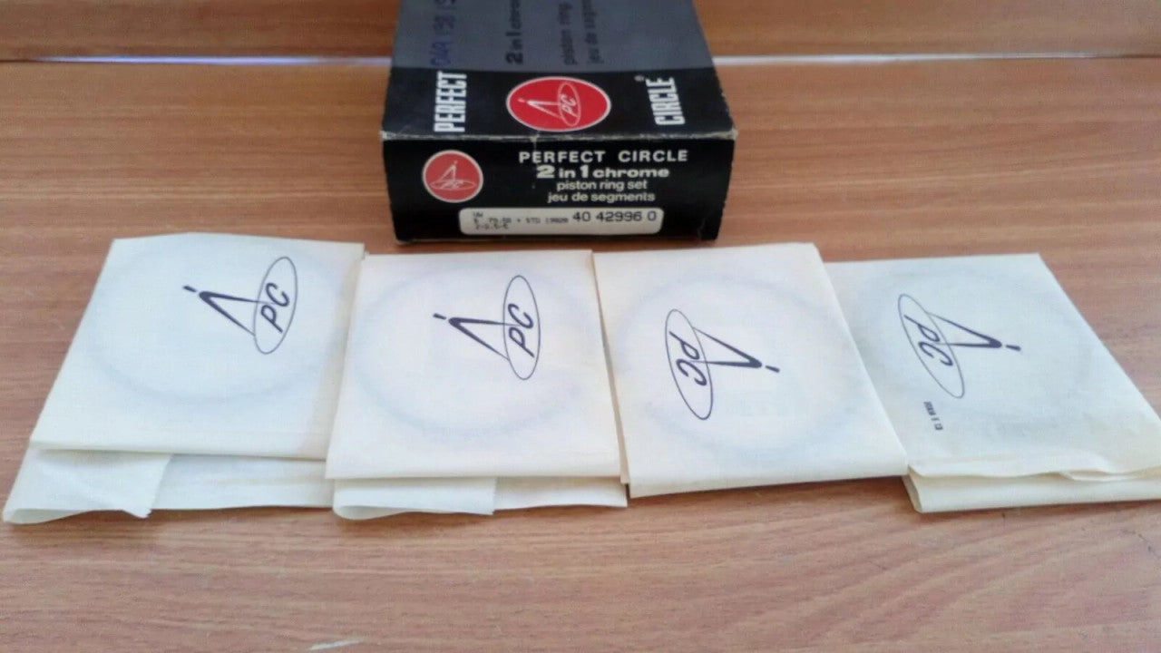 Piston Rings Set fits Audi 80GT 100L 79.50mm Bore STD 2x2.5x5 49198151 View Front