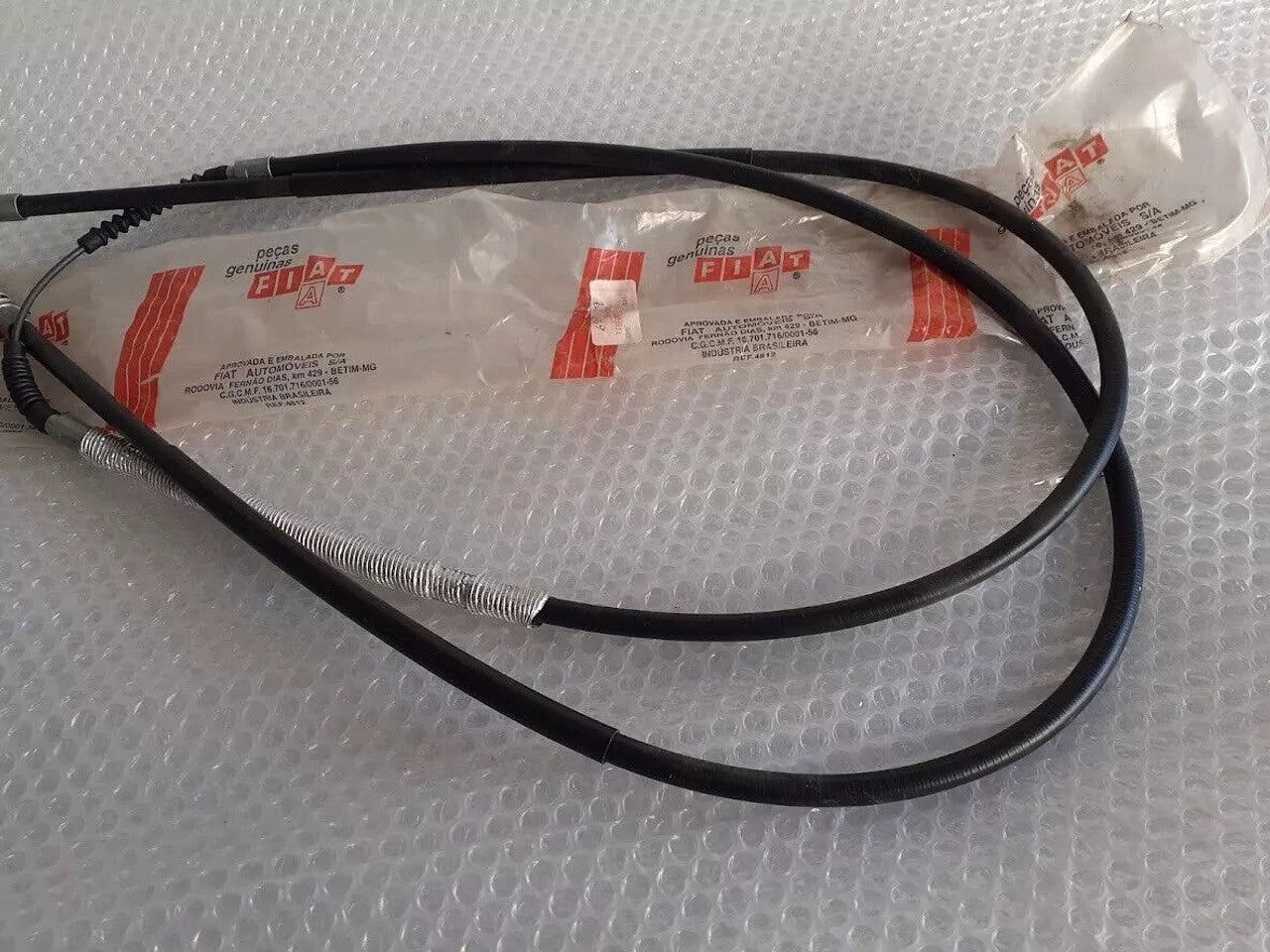 Hand Brake Cable fits Fiat Duna Elba Mille Uno Fiorino 50003039 Genuine View Right