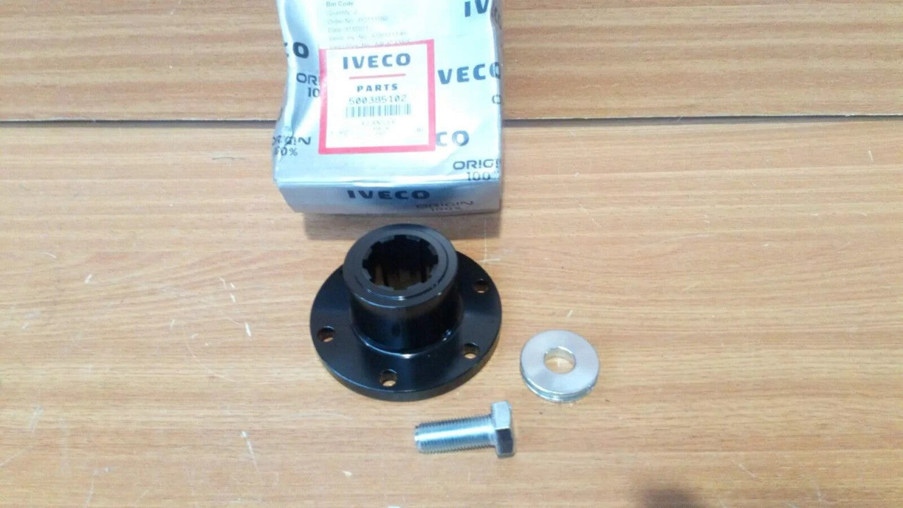 Flange fits Iveco 500385102 Genuine View Front