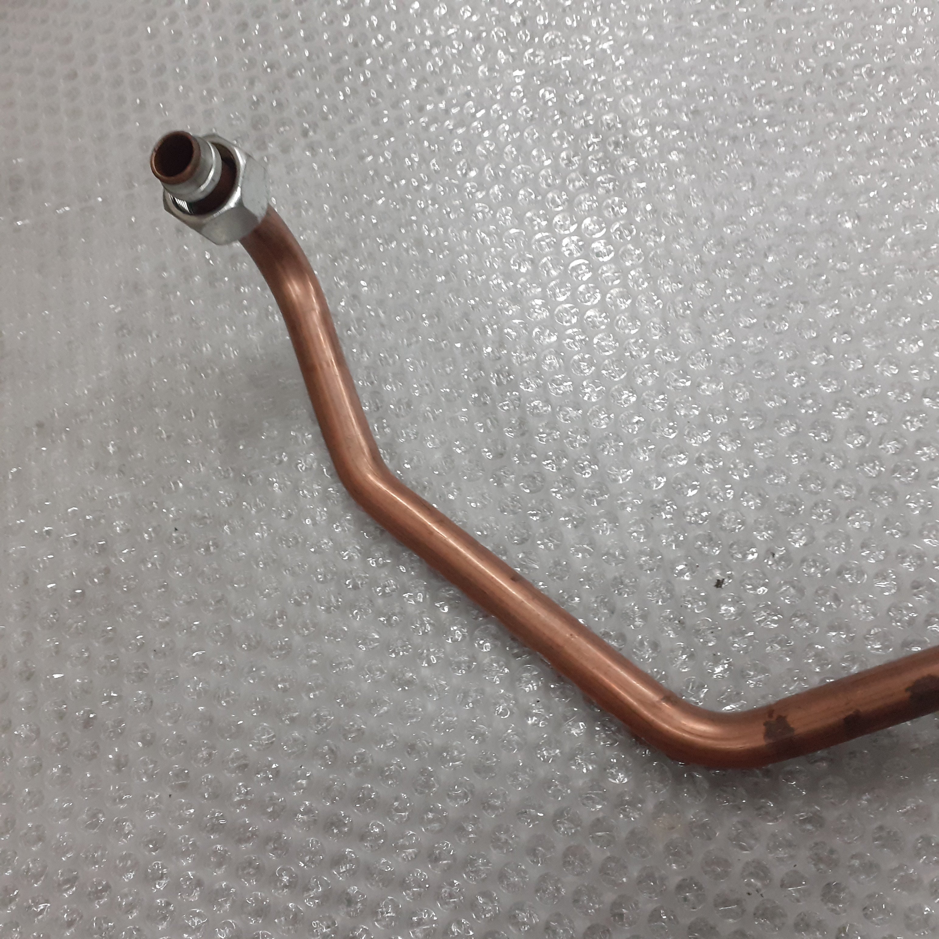 Air Compressor Pipe fits Iveco EuroCargo Tector 4 Cylinder 504037395 Genuine View Left