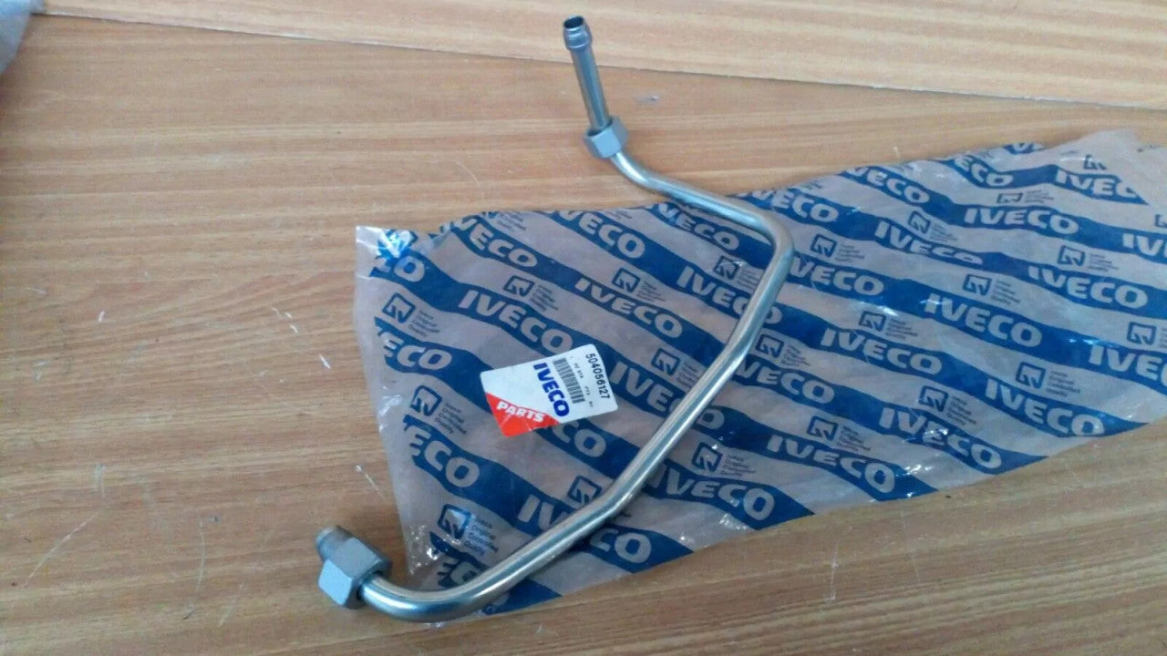 Fuel Pipe fits Iveco 504056127 Genuine View Front