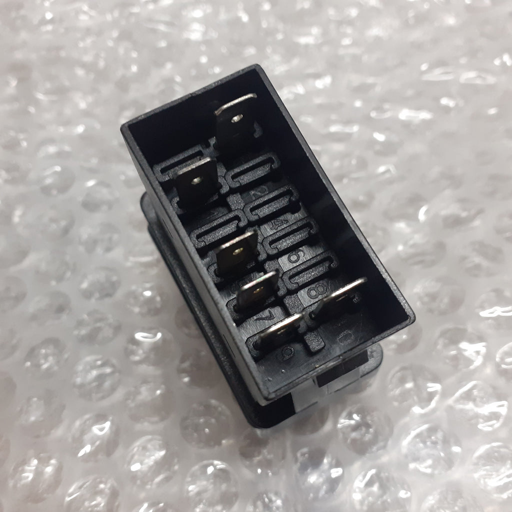 Heated Mirror Switch fits Iveco Eurocargo Tector Stralis 504096590 Genuine View Rear