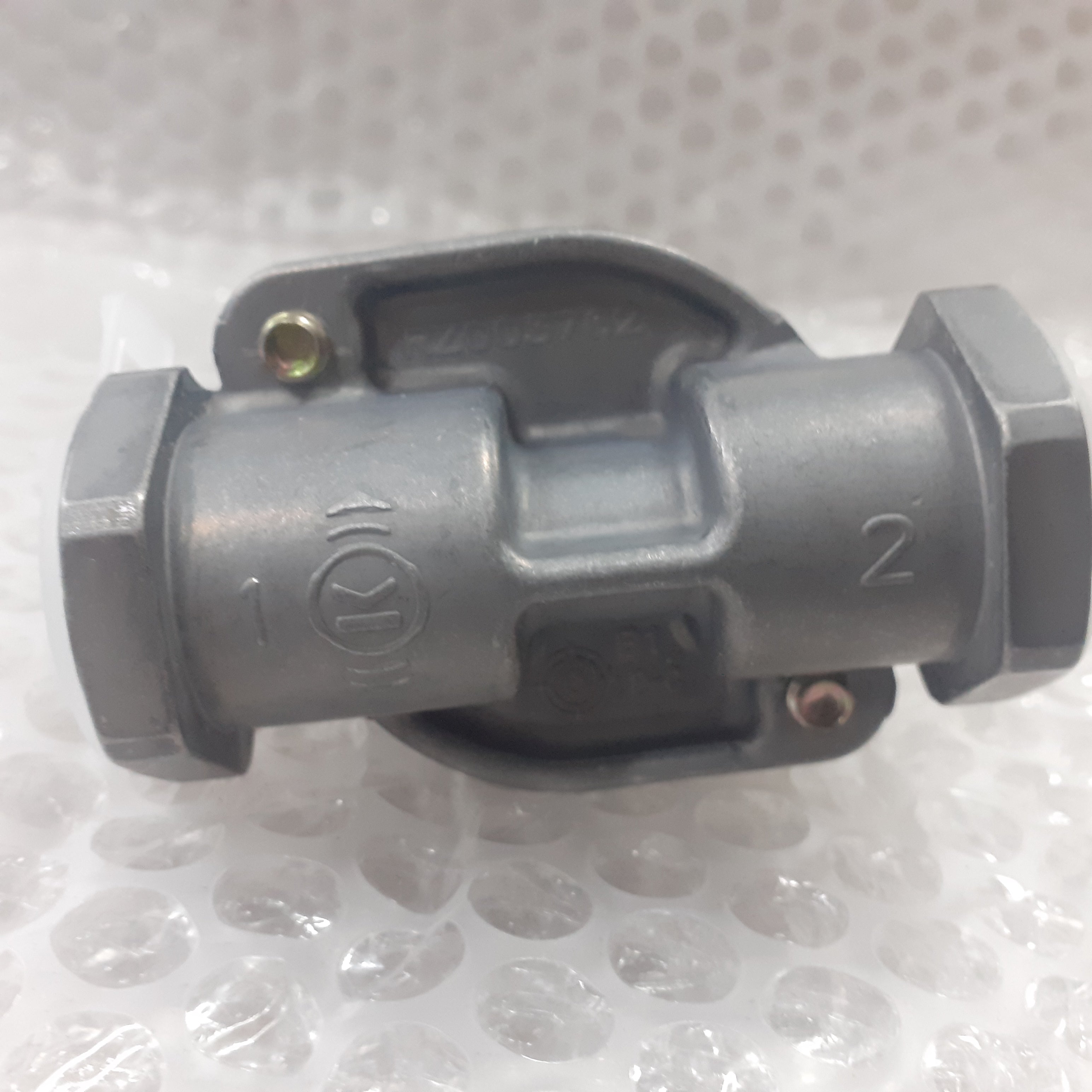 Air Brake Pressure Overflow Valve fits Iveco Stralis Trakker MAN TGA Karsan 504283073 Genuine View Lower