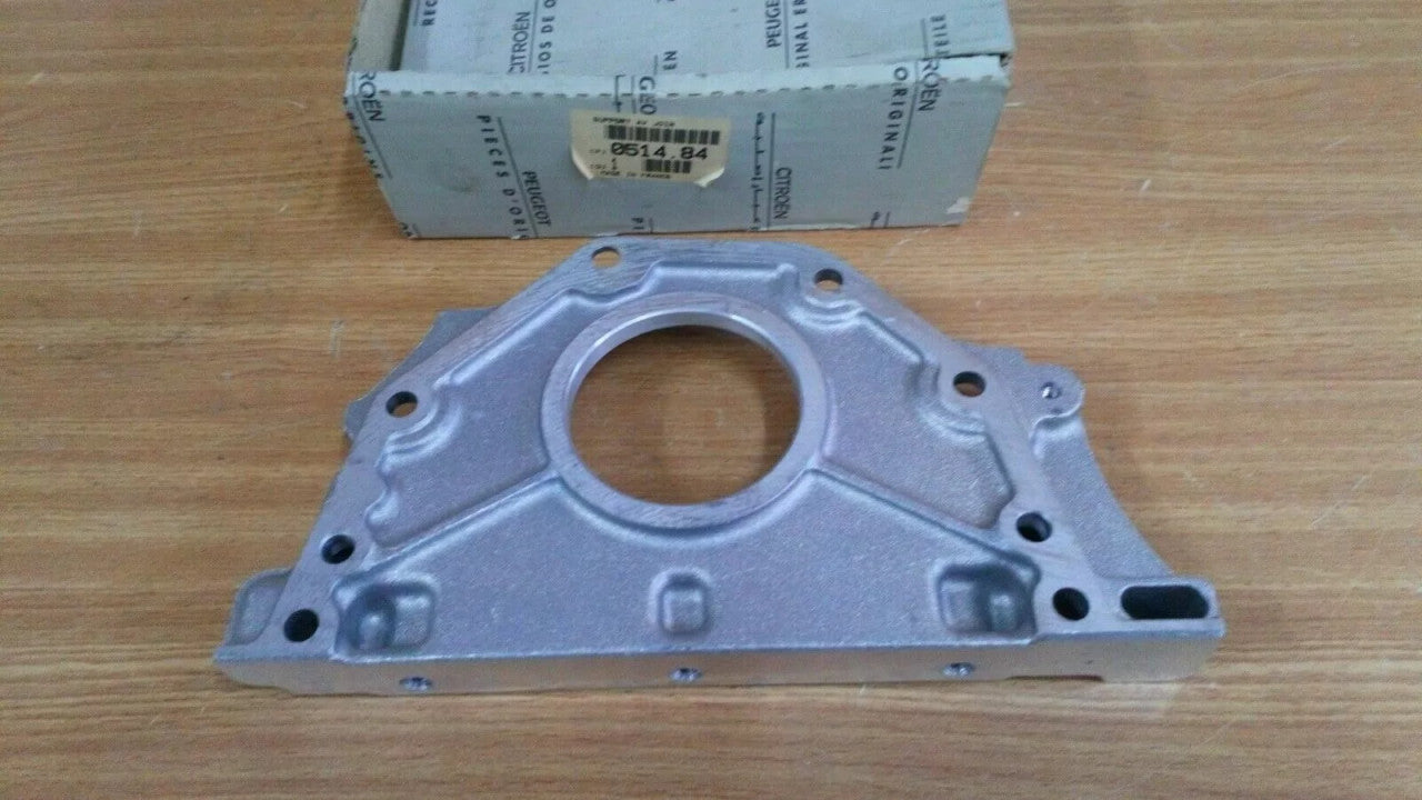 Front Crankshaft Bracket fits Peugeot Citroen Diesel 051484 Genuine View Rear