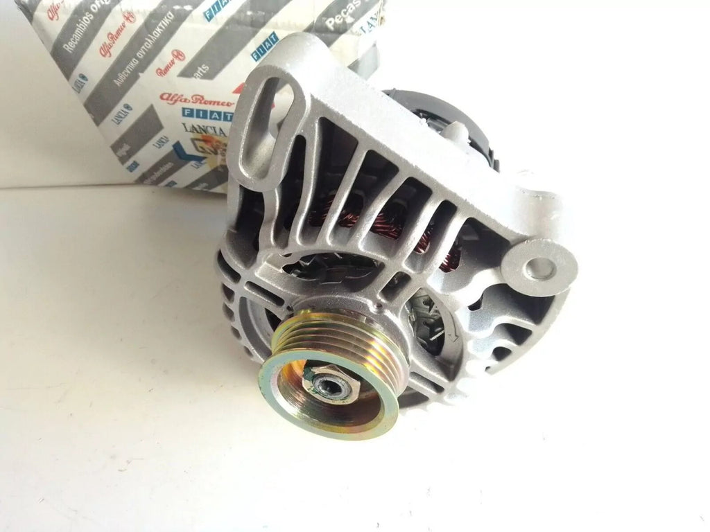 Alternator fits Fiat Palio Siena Doblo Lancia Y 51700670 Genuine View Rear