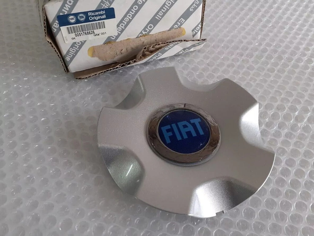 Wheel Center Cap fits Fiat Idea Stilo 51768626 Genuine View Front