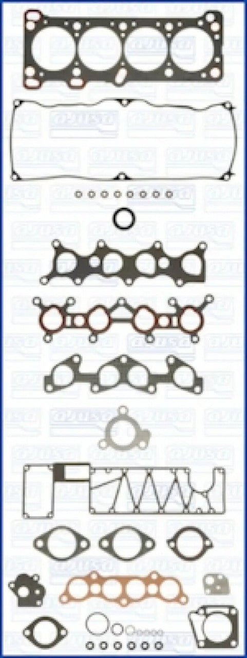 Head Set Gasket Kit fits Mazda 323 BF B6 Engine 1.6 GT 1598cc 52120100 View Front