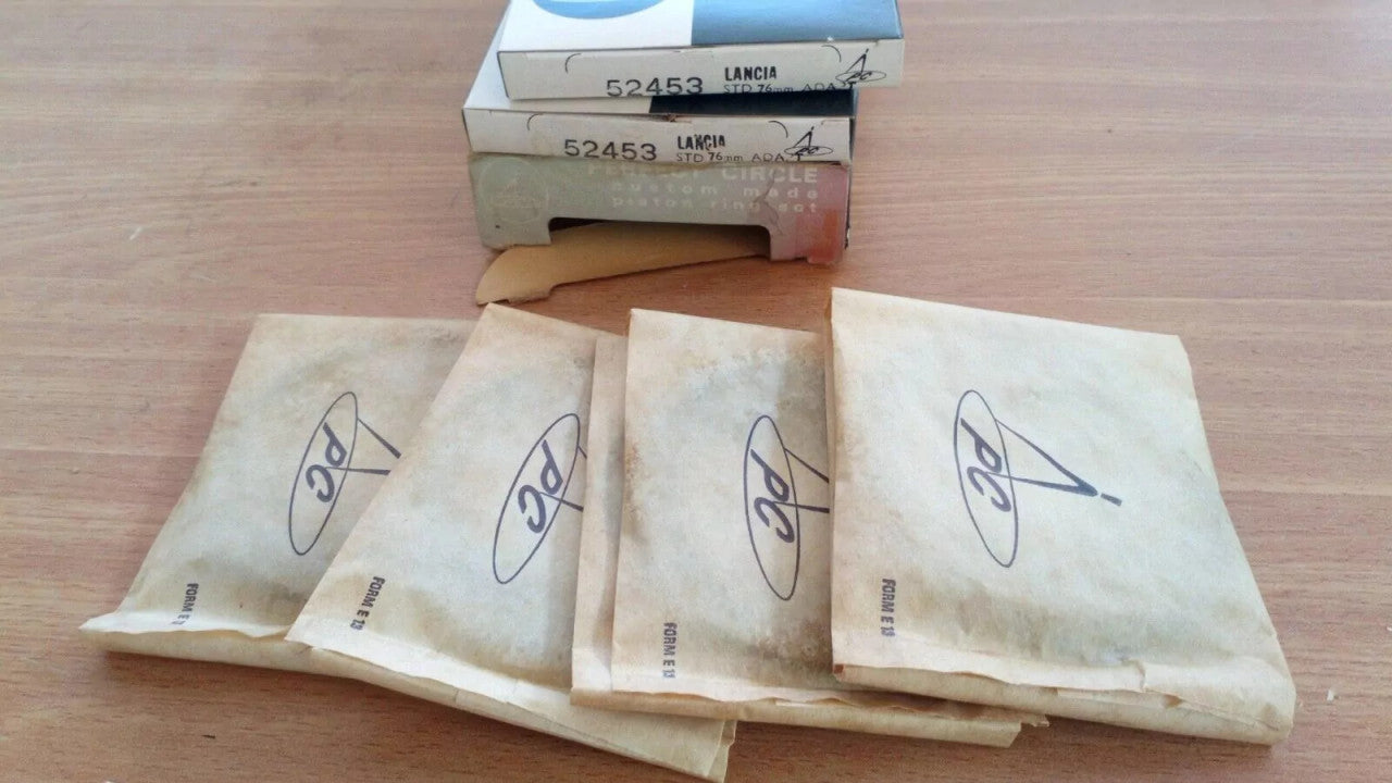 Piston Rings Set fits Lancia Fulvia Coupe GT Berline 1216cc 76mm Bore STD 52453 View Front