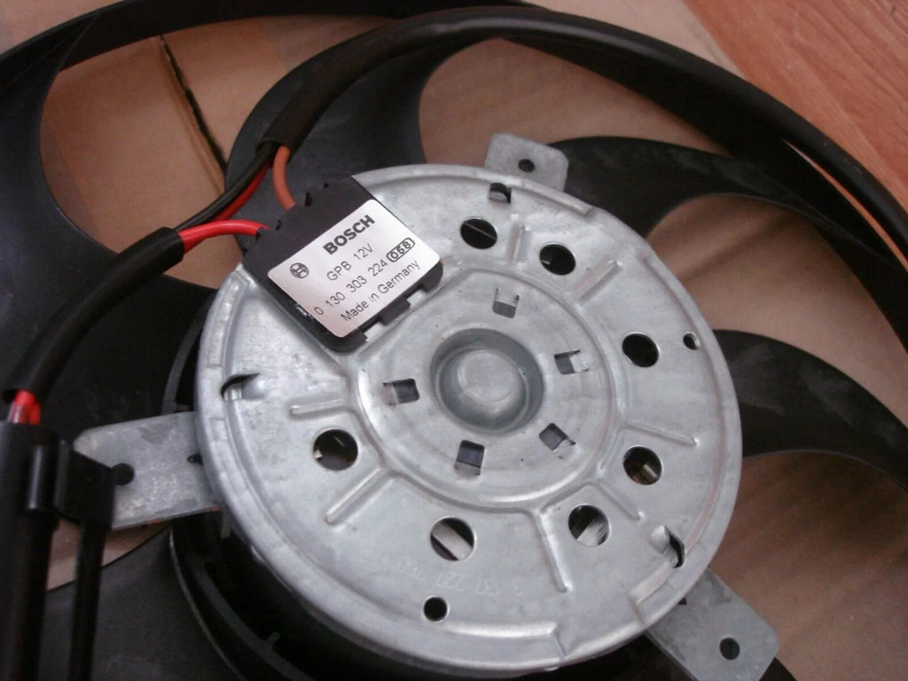 Cooling Fan Motor fits Opel Vauxhall Vectra B X25XE X20DTL 52464707 Genuine View Right