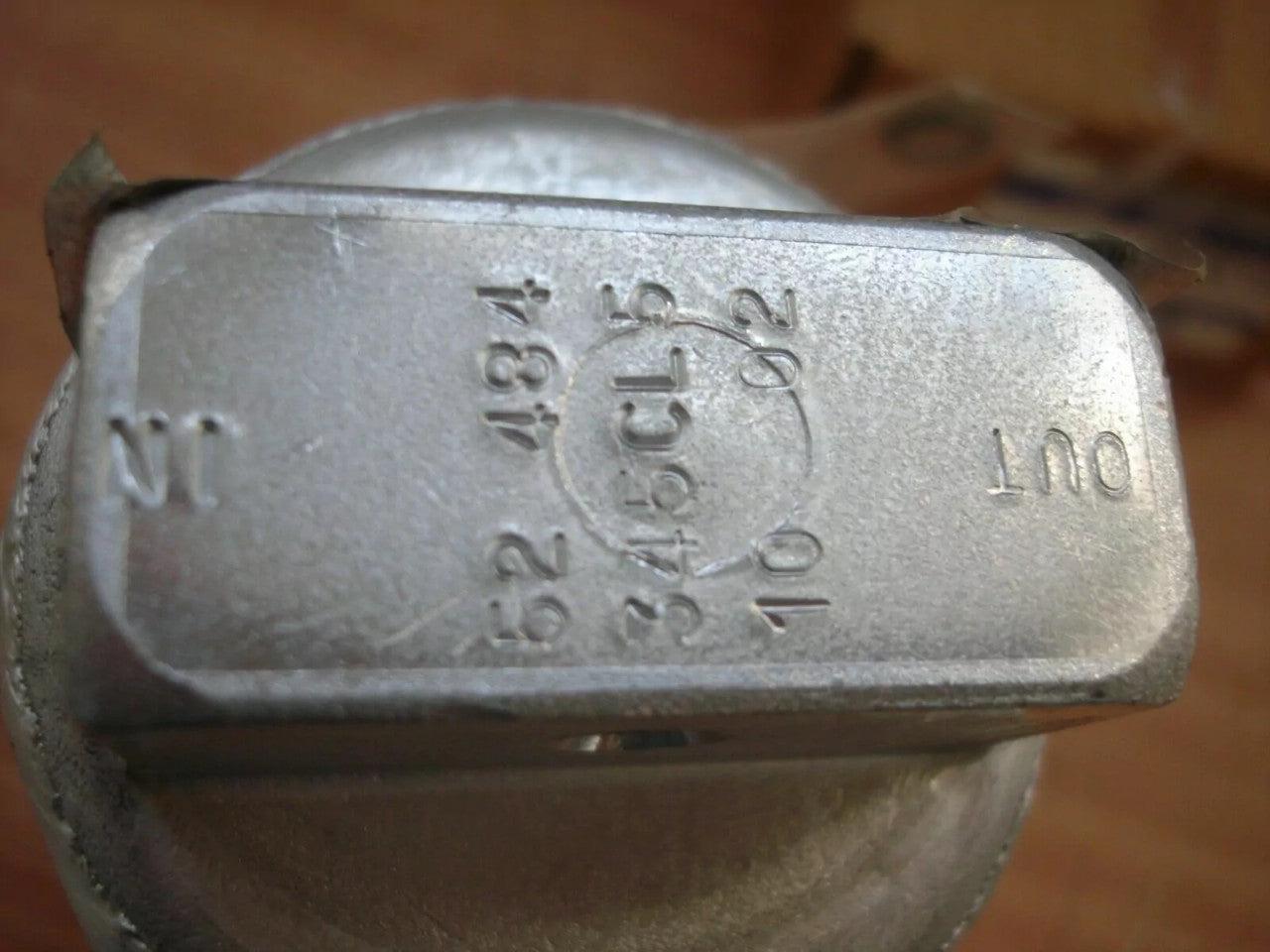 Air Condition Dryer Accumulator fits Opel Vauxhall Vectra B 52484491 Genuine View Rear