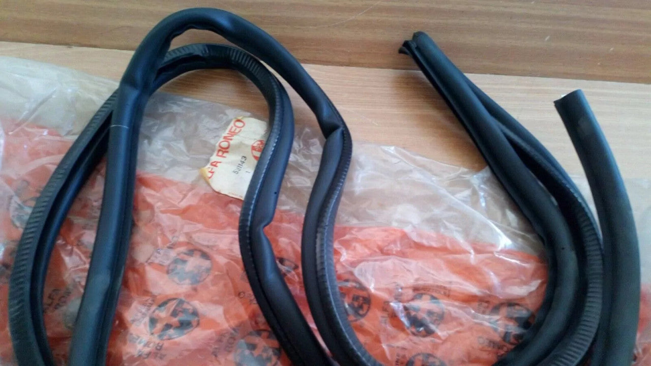 Door Seal Rear Left fits Alfa Romeo Alfasud 531143 Genuine View Rear