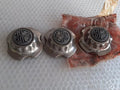 3x Wheel Center Caps fits Alfa Romeo Alfasud 531345 Genuine View Front