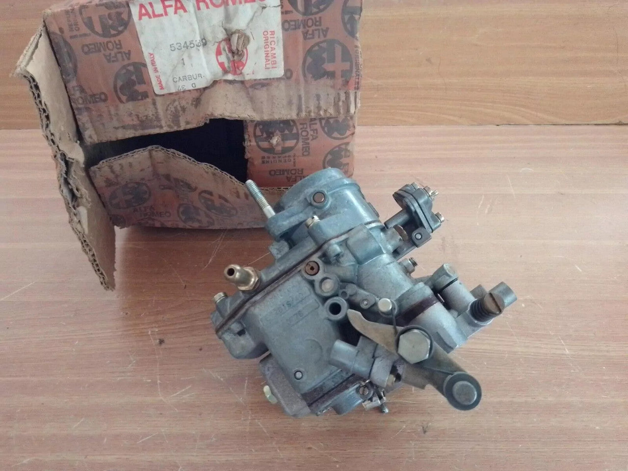 Carburetor fits Alfa Romeo Alfasud 534539 C32DIS/40 Genuine View Rear