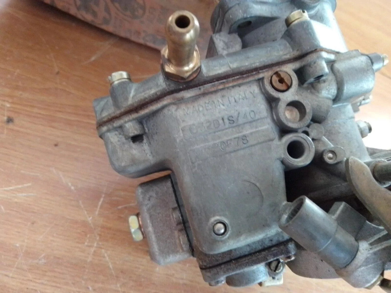 Carburetor fits Alfa Romeo Alfasud 534539 C32DIS/40 Genuine View Close Up Rear