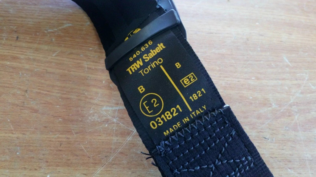 Seat Belt fits Alfa Romeo 540636 031821 TRW Sabelt Genuine View Right