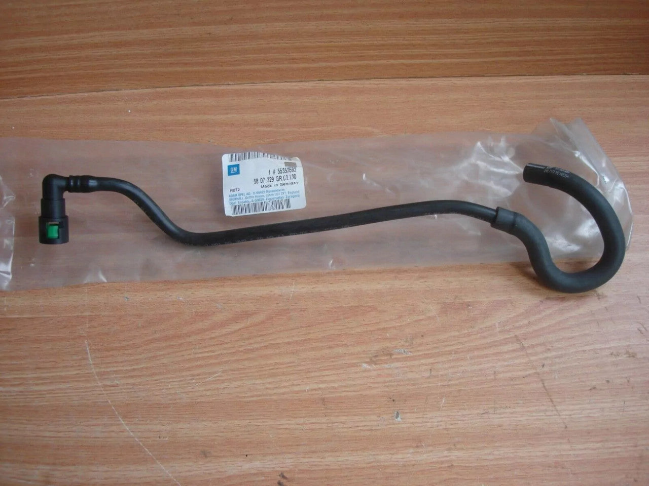 Hose Fuel Evaporation fits Opel Vauxhall Vectra C Z22SE 55350592 Genuine View Front