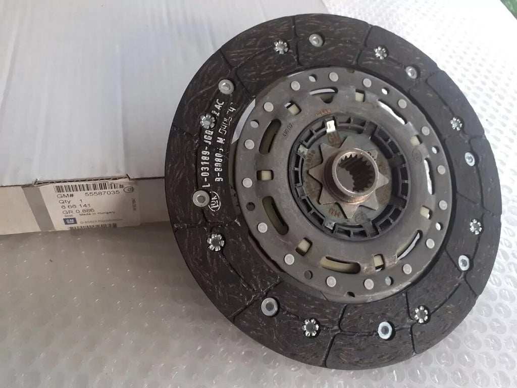 Clutch Disc fits Opel Vauxhall Astra J Meriva B 216mm 55587035 Genuine View Front