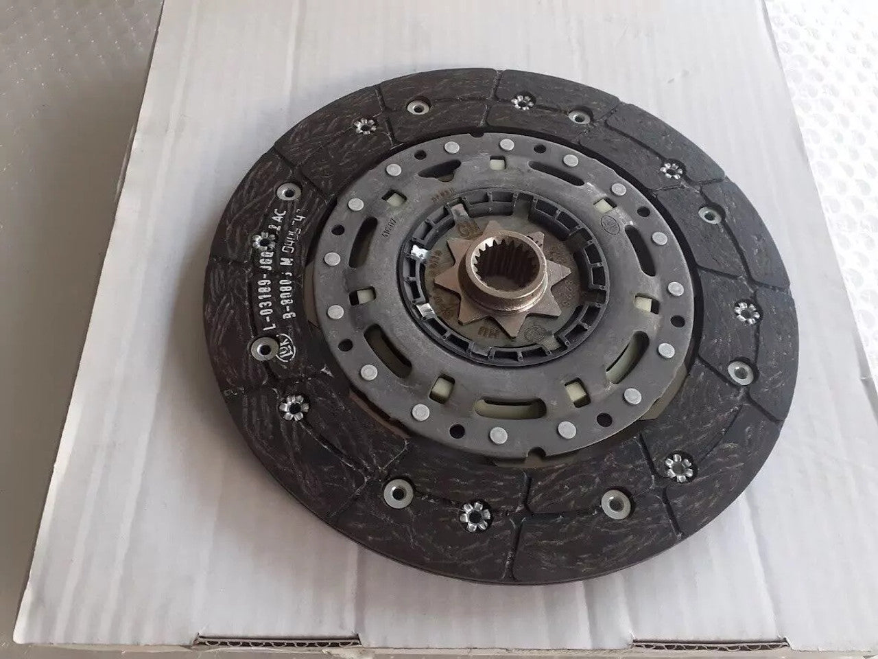 Clutch Disc fits Opel Vauxhall Astra J Meriva B 216mm 55587035 Genuine View Rear