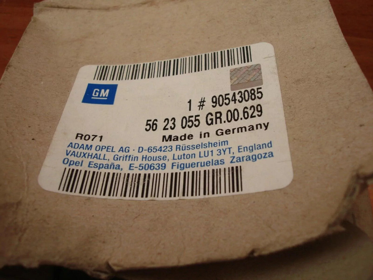 Piston fits Opel Vauxhall Omega B U25TD X25DTL 90543085 Genuine 5623055 View Left