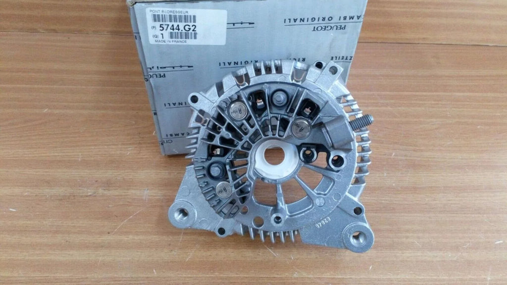 Alternator Rectifier fits Peugeot 307 Boxer 2 Citroen Relay Jumpy 577G2 Genuine 5744G2 View Front