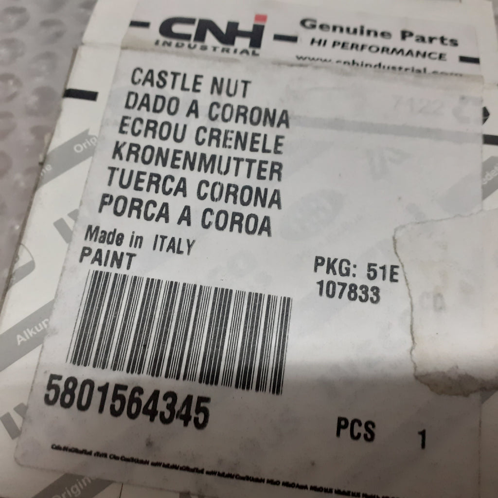 Front Axle Hub Nut fits Iveco Daily 5801564345 Genuine