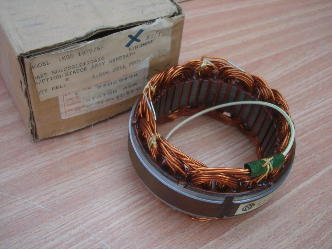 Alternator Generator Stator fits Isuzu Chevrolet C190 C240 5312110410 Genuine 5812110410 View Rear