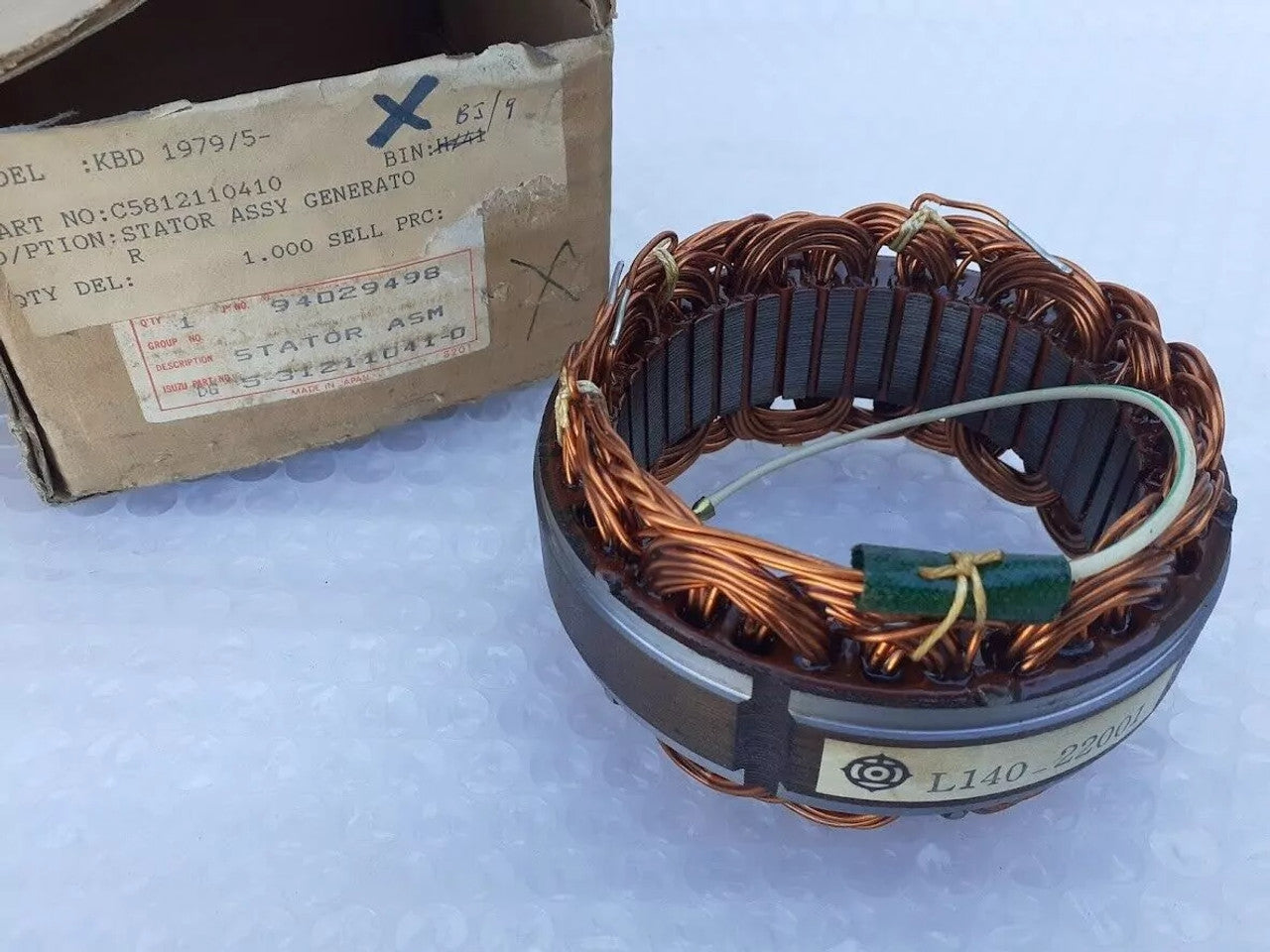 Alternator Generator Stator fits Isuzu Chevrolet C190 C240 5312110410 Genuine 5812110410 View Right