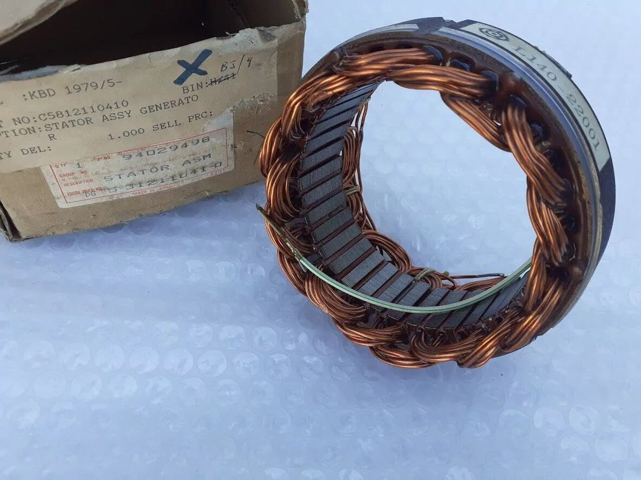 Alternator Generator Stator fits Isuzu Chevrolet C190 C240 5312110410 Genuine 5812110410 View Left