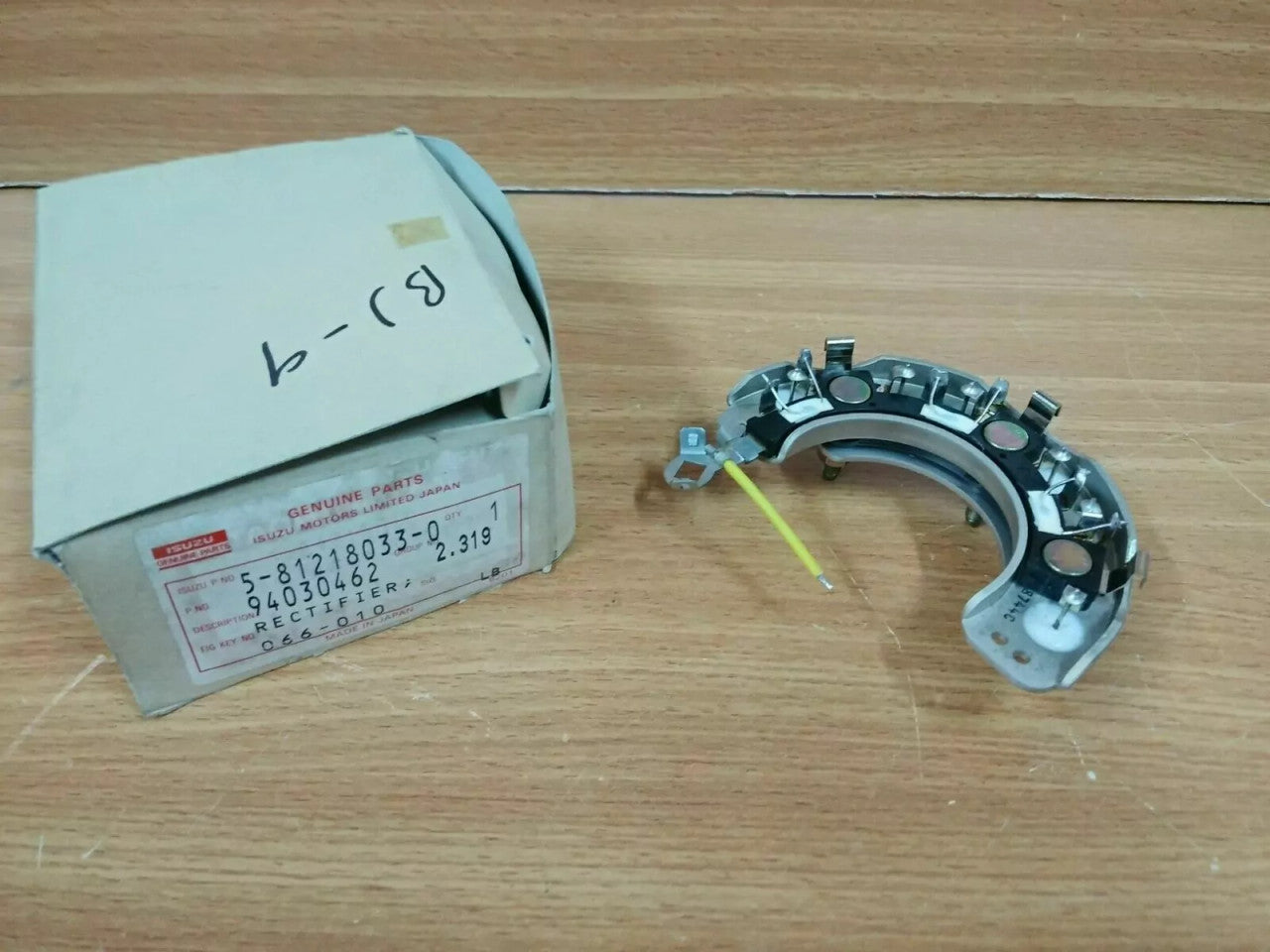 Alternator Rectifier fits Isuzu Chevrolet Holden C223 4JA1 4JB1 Genuine 5812180330 View Front